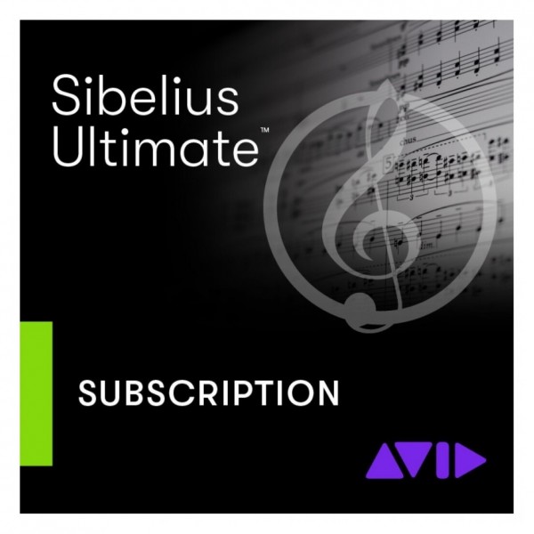 Sibelius Ultimate 1-Year Subscription 