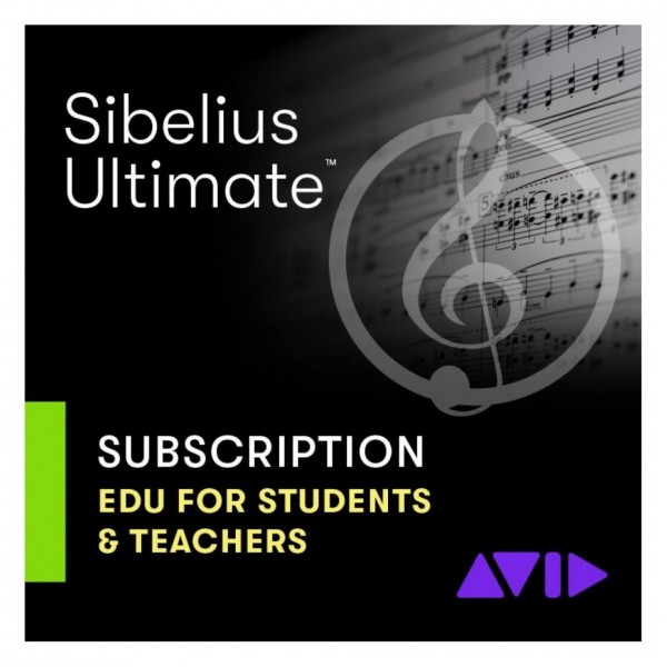Sibelius Ultimate 1-Year Subscription Education