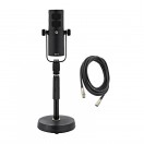 Dynamiczny mikrofon transmisyjny G4M z USB, zestaw biurkowy
