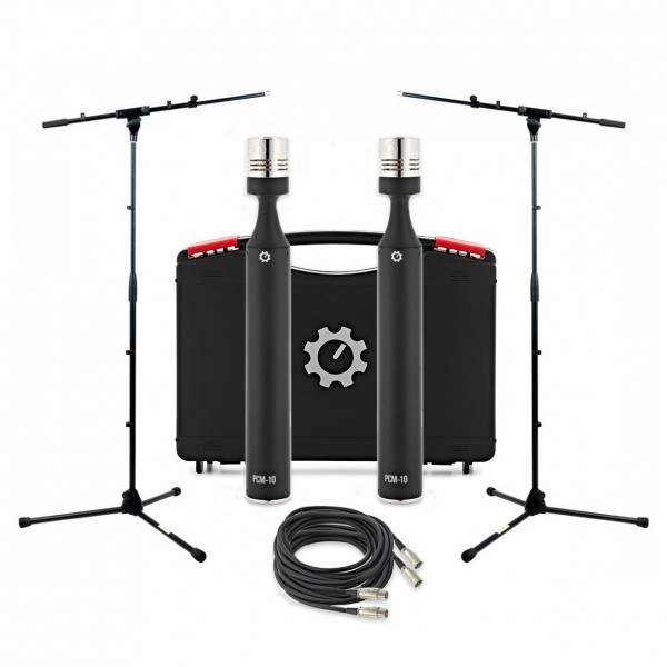 G4M Pencil Condenser Microphone Stereo Recording Bundle