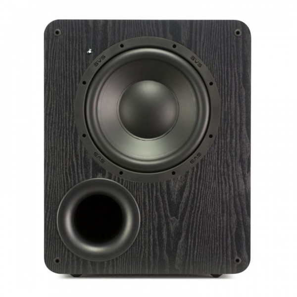 SVS PB1000 Subwoofer Black Ash w/ Free Fisual Subwoofer Cable 5m - front