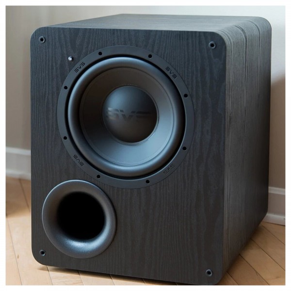 SVS PB1000 Subwoofer Black Ash w/ Free Fisual Subwoofer Cable 5m - lifestyle