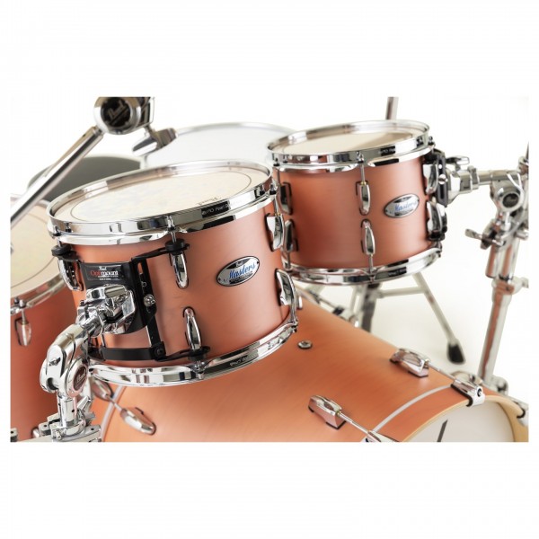 Pearl Masters MCT 22" 4pc Shell Pack w/Bag Set, Satin Sakura - Rack Toms
