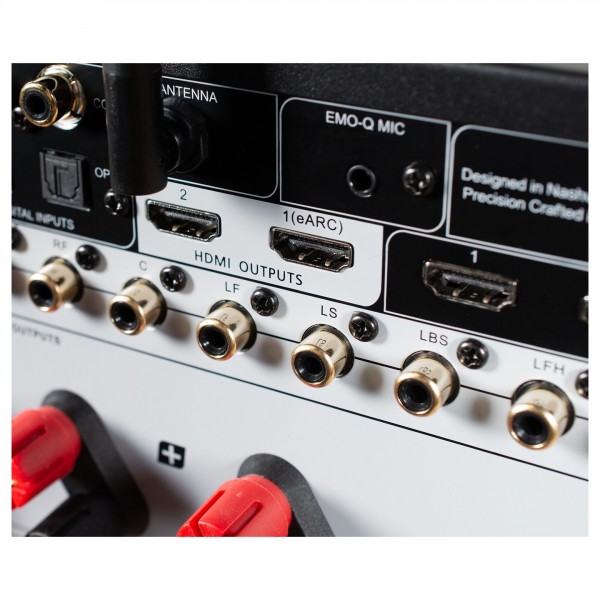 Emotiva BasX MR1 11.2 Channel Cinema Receiver Input View