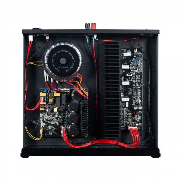 Emotiva BasX A1 Power Amplifier, Black X-ray View