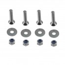 Steinigke Black Screw Set M8x40, Silver