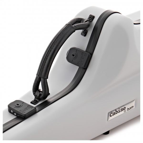 BAM 4011S Cabine Alto Saxophone Case, Silver-Grey