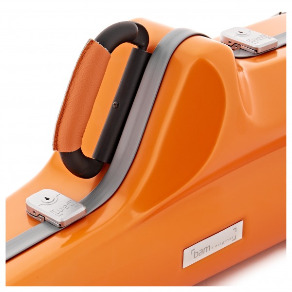 BAM La Defense Cabine Alto Sax Case, Orange