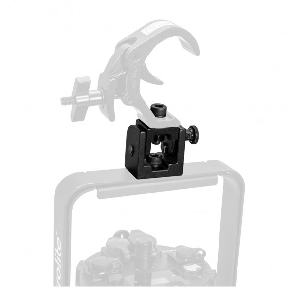 Eurolite KH-1 Foldable Bracket for Truss Clamps and Hooks, Black - Application 3