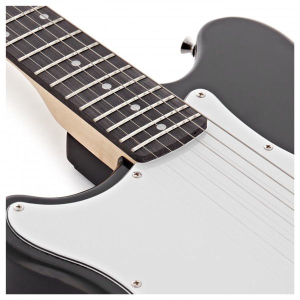 VISIONSTRING Left Handed Electric Guitar Pack, Black