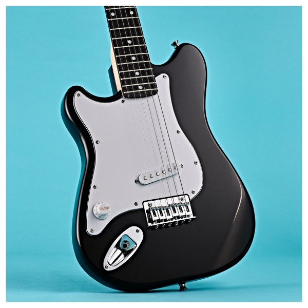 VISIONSTRING Left Handed Electric Guitar Pack, Black