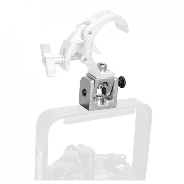 Eurolite KH-1 Foldable Bracket for Truss Clamps and Hooks, Silver - Application 4