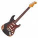 Fender Custom Shop '62 Stratocaster Heavy Relic RW, schwarz