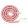 MyVolts Candycords 3.5mm Straight to Coiled Cable 100cm, Marshmallow