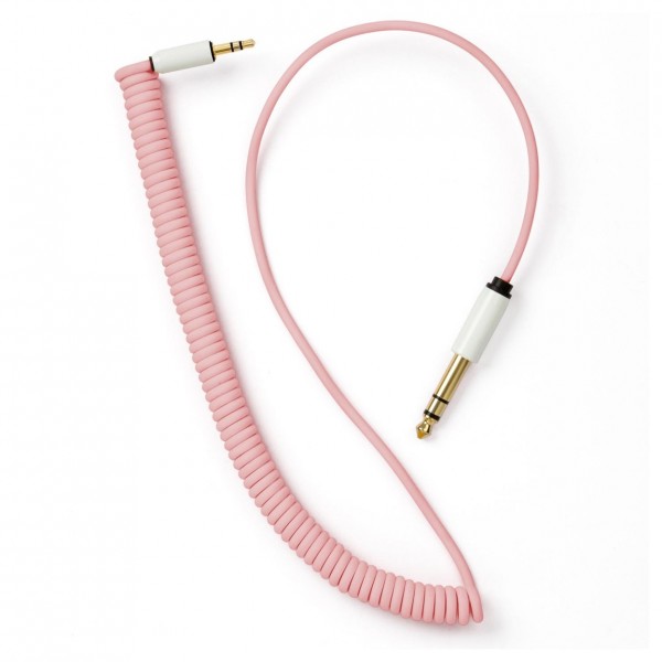 MyVolts Candycords 3.5mm to 6.5mm Coil Cable 65cm, Marshmallow - Main