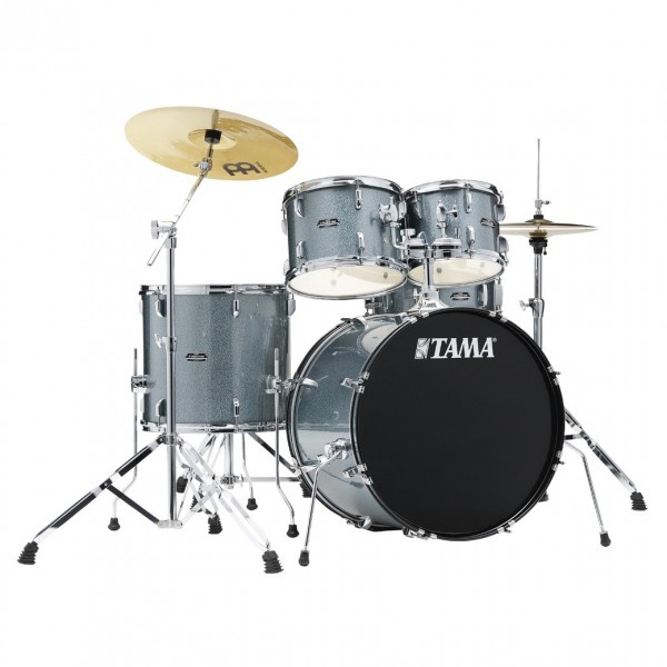 Tama Stagestar 22" 5pc Drum Kit w/Meinl Cymbals, Blue Mist