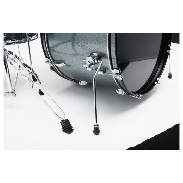 Tama Stagestar 22" 5pc Drum Kit w/Meinl Cymbals, Blue Mist - Bass Drum Spurs