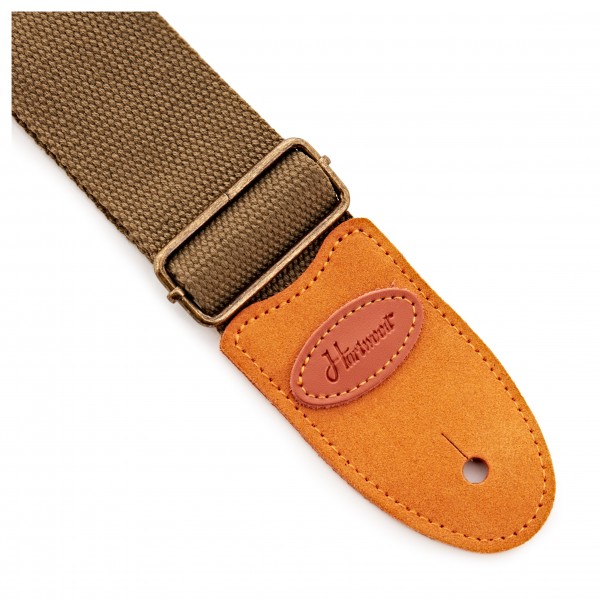 Hartwood Cotton Guitar Strap Olive