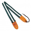 Hartwood Katoenen Gitaarband, Groen met Witte Streep