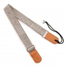 Hartwood Tracolla per ukulele in cotone grigio