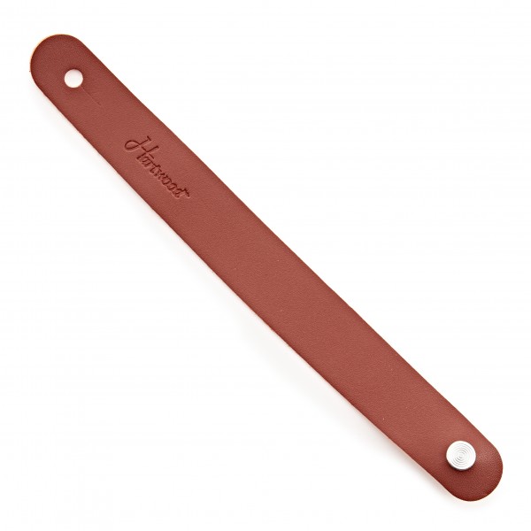 Hartwood Leather Guitar Strap Tie Adapter Brown