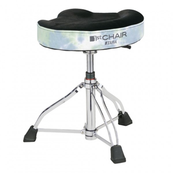 Tama 1st Chair Glide Rider Drum Throne HYDRAULIX, Cool Mint Gray