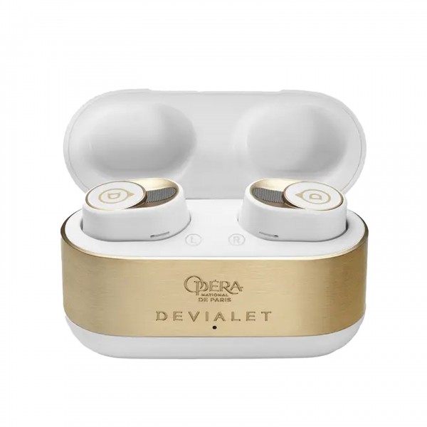 Devialet Gemini II Wireless Earbuds, Opera de Paris Front View 2