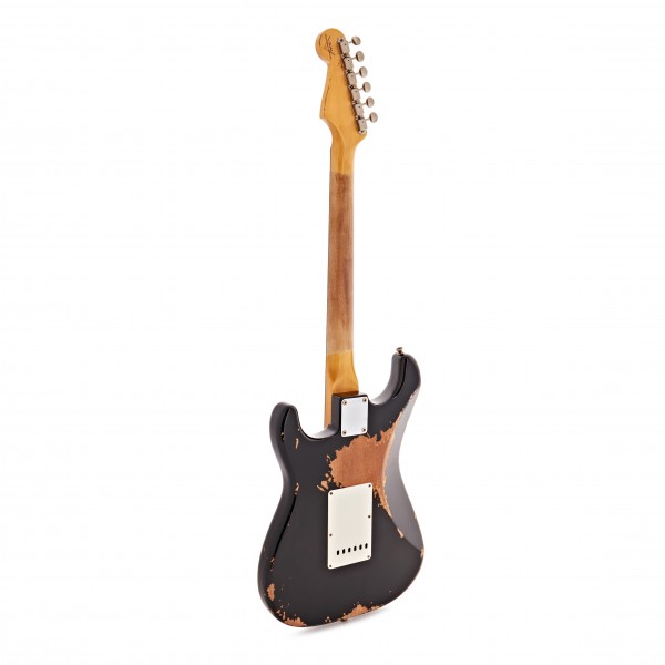 Fender Custom Shop '62 Stratocaster Heavy Relic RW, Black