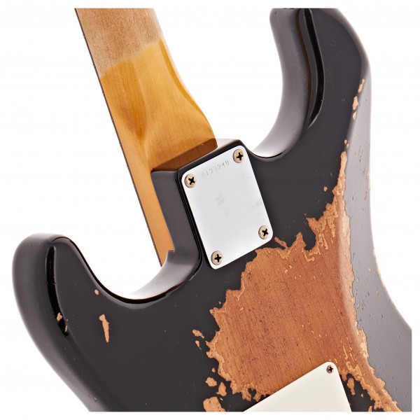 Fender Custom Shop '62 Stratocaster Heavy Relic RW, Black