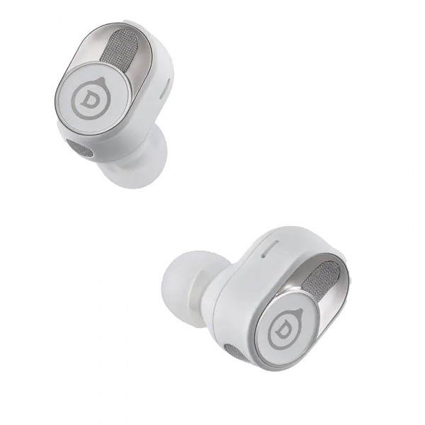 Devialet Gemini II Wireless Earbuds, White Earbud View