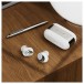 Devialet Gemini II Wireless Earbuds, White Lifestyle View