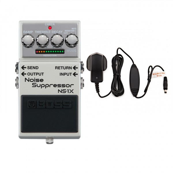 Boss NS-1X Noise Suppressor Pedal with Power Supply