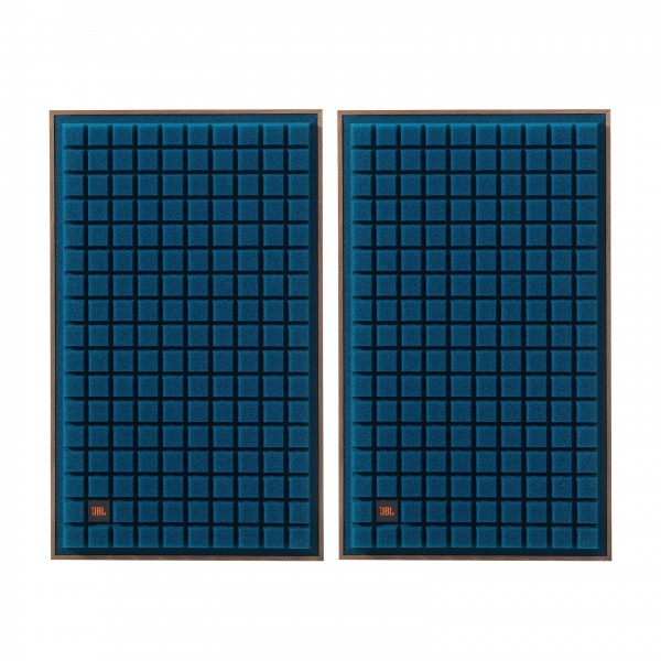 JBL L100 Classic Speaker Grille (Pair), Blue Front View