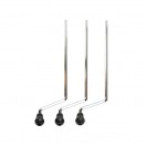 Rogers Hex Floor Tom Legs 3pcs.