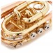 Roy Benson PT101G Pocket Trumpet, Gold Brass Bell