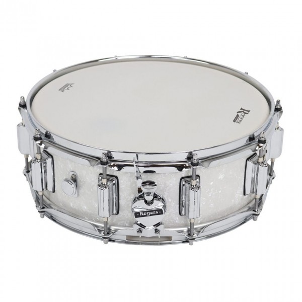 Rogers SuperTen 14 x 5'' Snare Drum, White Marine Pearl