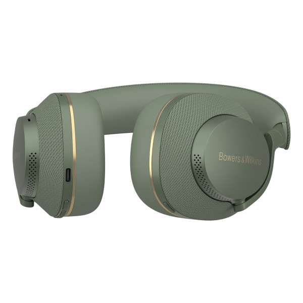 Bowers & Wilkins Px7 S2e Wireless Headphones, Forest Green at AV.com