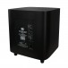 JBL Studio 650P Subwoofer, Dark Wood Back View