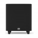 JBL Studio 650P Subwoofer, Dark Wood Grille View