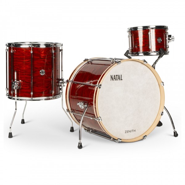 Natal Zenith 22'' 3pc Shell Pack, Forge Red