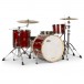 Natal Zenith 22'' 3pc Shell Pack, Forge Red - With hardware example