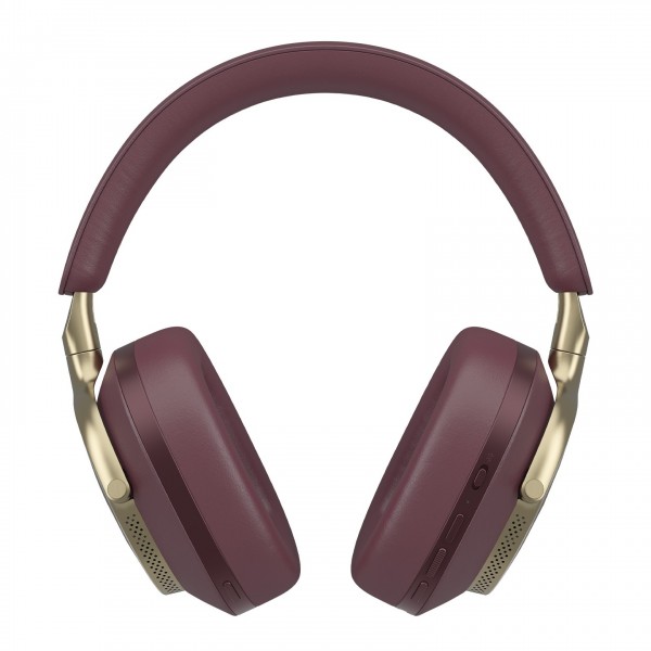 Bowers & Wilkins PX8 Wireless Headphones, Royal Burgundy - front