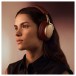 Bowers & Wilkins PX8 Wireless Headphones, Royal Burgundy - modelled