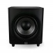 JBL Studio 660P Subwoofer, Dark Wood Front View 2