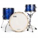 Natal Zenith 22'' 3pc Shell Pack, Forge Blue - Front