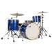 Natal Zenith 22'' 3pc Shell Pack, Forge Blue - With hardware example