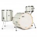 Natal Zenith 22'' 3pc Shell Pack, Silver Sparkle