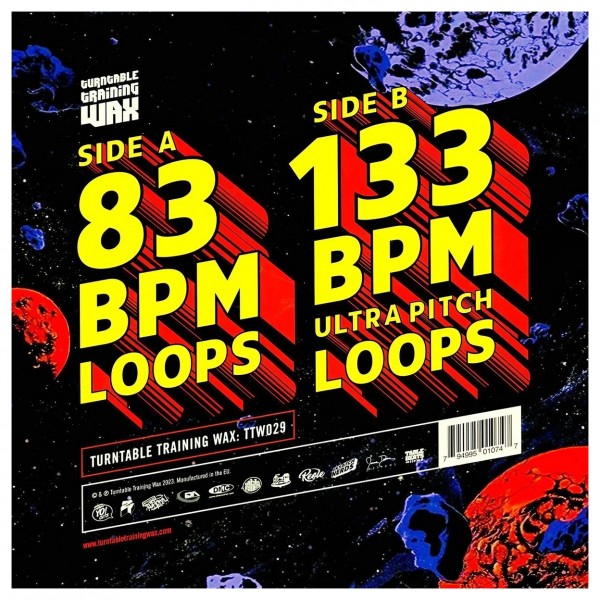 Super Ultra Mega Cuts Volume 1 Scratch Vinyl Record - Rear
