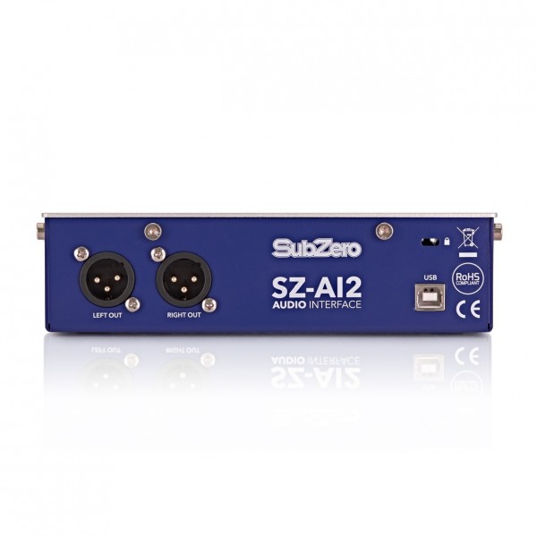 SubZero Duo Podcast Pack - Audio Interface Back