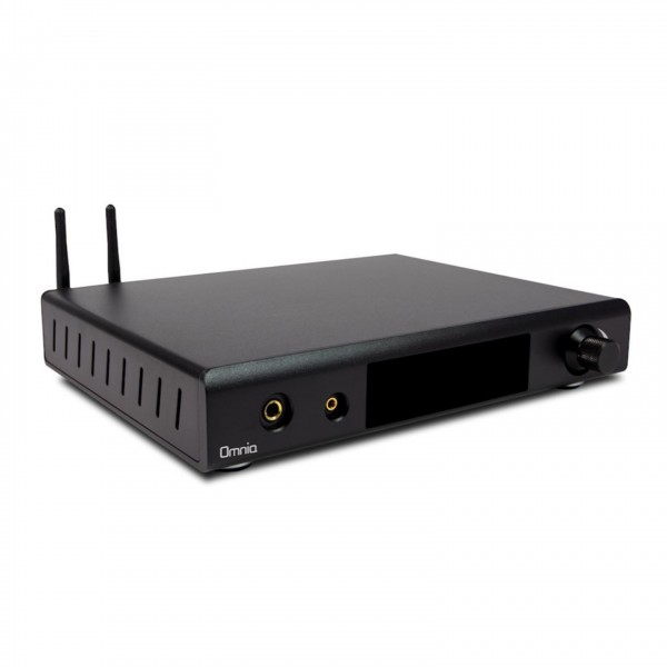 NuPrime Omnia A300SE Integrated Amplifier - angled